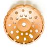 Buy cheap 7inch 180mm General Purpose Dry Single Row Diamond Cup Wheel For Concrete from wholesalers