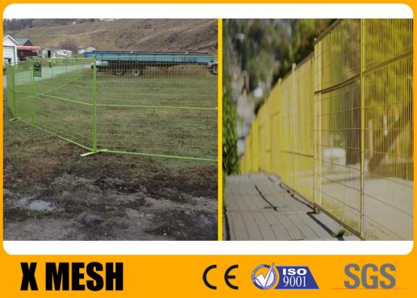 Buy cheap Customizable Color Canada 3.50mm Vinyl Temporary Fence Construction Panels from wholesalers