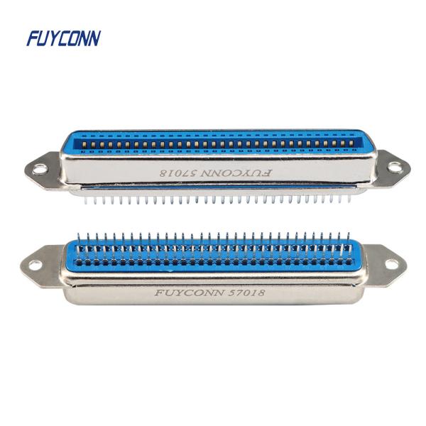 Buy cheap 90 Degree 36 Pin Centronics Female Connector DIP Type Right Angle Receptacle from wholesalers