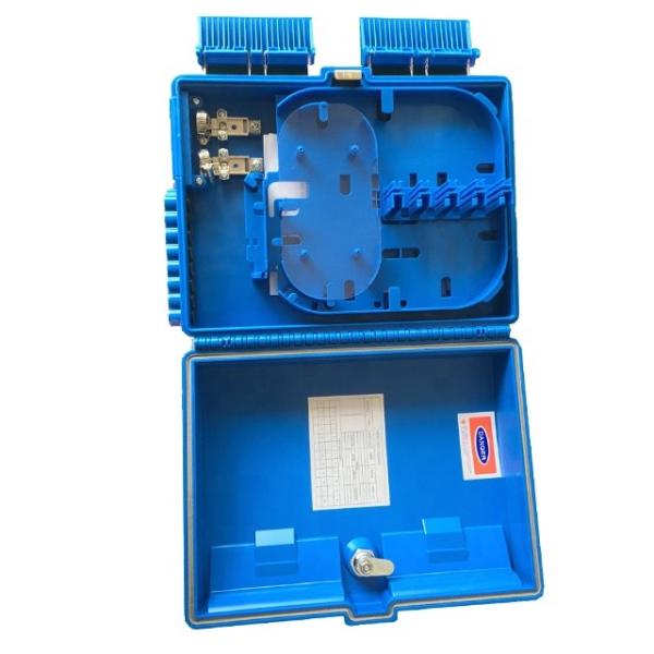 Buy cheap Blue CTO Splitter FTTH 16 Core Fiber Optic Distribution Box from wholesalers