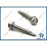 Buy cheap 304/18-8/316/410 Stainless Steel Hex Washer Head Self-drilling TEK Screw from wholesalers
