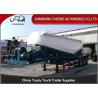 Buy cheap V shaped Bulk cement tanker semi-trailer 45CBM powder material transport trailer from wholesalers