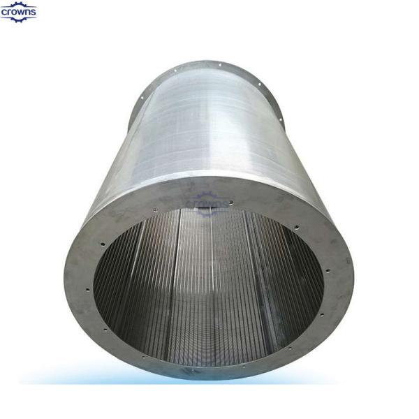 Buy cheap Paper Mill Cleaning Equipment Stainless Steel Industrial Sieve Screen from wholesalers
