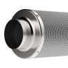 Buy cheap Stainless Steel Hydroponics Indoor Plants Carbon Air Filter for 4-12 Inch Grow Tents from wholesalers