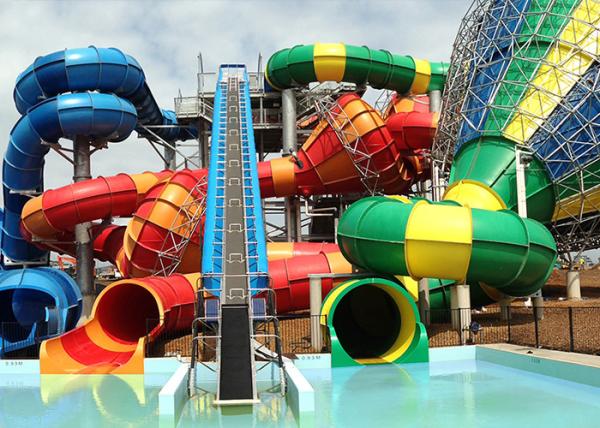 Buy cheap Enclosed Funny Adult Water Slide , Water Playground Equipment With Low Cost from wholesalers