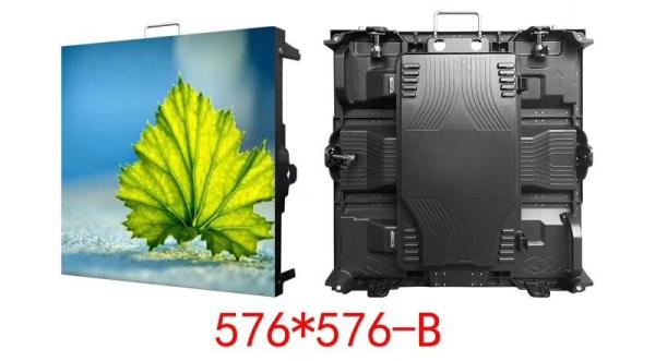 P3 Led Display Cabinet 576x576mm With Mask Kinglight Led Chip Indoor / Semi