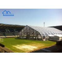 Buy cheap Luxury Curve Tents , Aluminum PVC Clear Top Event Tent For Wedding product