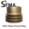 Buy cheap Digger 3 Groove OD180 6HK1 Water Pump Pulley from wholesalers