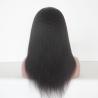 Buy cheap Yaki style 130% density full lace wig/ lace front wig remy human hair from wholesalers