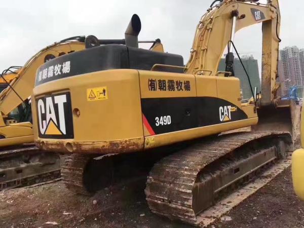 Original Japan Cat 349D Second Hand Excavator , Caterpillar Used Track Excavator