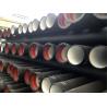 Buy cheap 6M Cement Lined Ductile Iron Pipe Zinc Spraying With ISO2531 Standard from wholesalers
