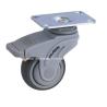 Buy cheap Fiveri 3inch 95kg Plate Brake TPR Caster K5213-736 featuring Ball Bearing from wholesalers