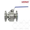 Buy cheap DN25 Alloy Forged Steel Ball Valve Two Piece Soft Seal Flange Alloy Steel Material N8020 2 Piece Type API608 from wholesalers