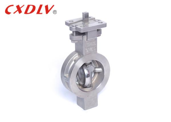 Buy cheap GB Standard PN16 CF8M Wafer Butterfly Valve SS304 Handle 2 Inch Flap Valve from wholesalers