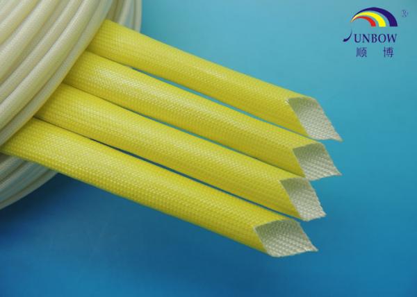 Buy cheap Wire Insulation Resin Coated Acrylic Fiberglass Sleeving for F Class Electrical Motor 4.0KV from wholesalers