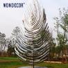 Buy cheap Customized Stereoscopic Stainless Steel Tree Sculpture Garden Decoration Abstract Geometric from wholesalers