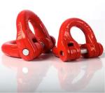 Tower Crane Lifting and Hoisting Butterfly Buckle Chain Double Ring Buckle 1.12t