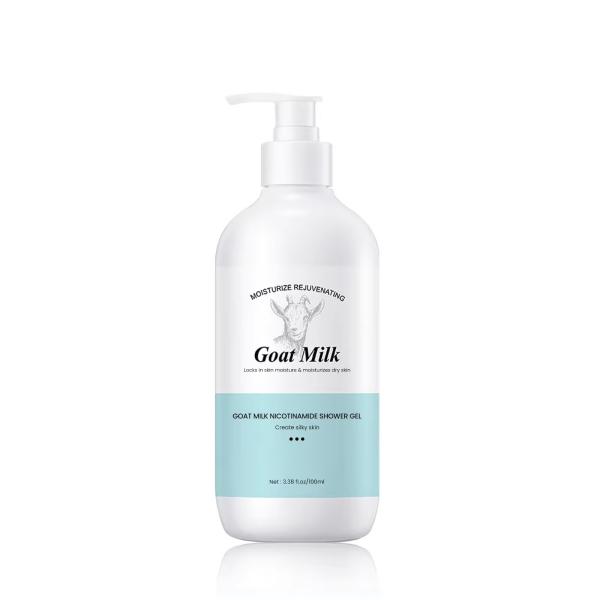 Buy cheap Goat Milk Bath Shower Gel Smoothing Bath Body Wash Moisturizing Shower Gel For Dry Skin from wholesalers