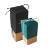 Buy cheap Brown Color Corrugated Paper Personalized Wine Box With Lid For Present from wholesalers