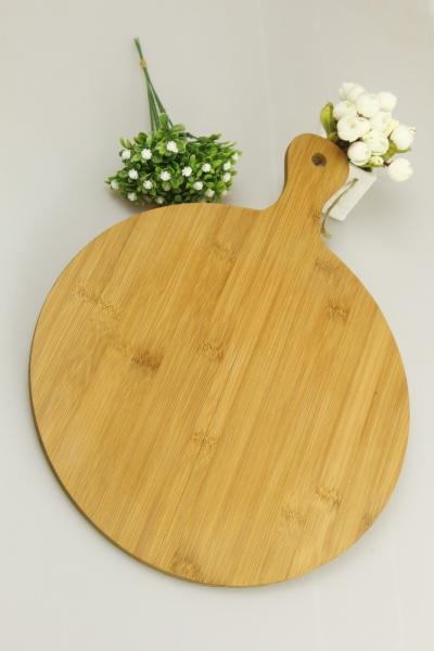 Buy cheap high quality customized style wood bamboo pizza board for customer pizza cutting board from wholesalers