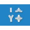 Buy cheap PP PTFE Four Way Tube Connector Plastic Female Connection from wholesalers