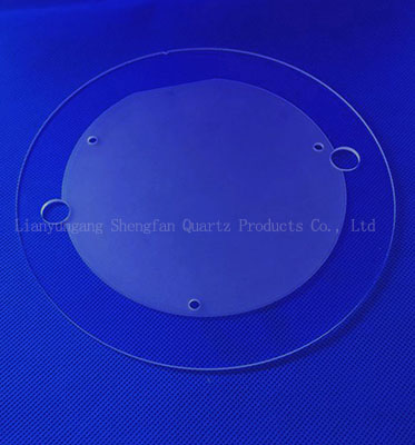 99.99% Laser Grooving Fused Silica Quartz Glass Window