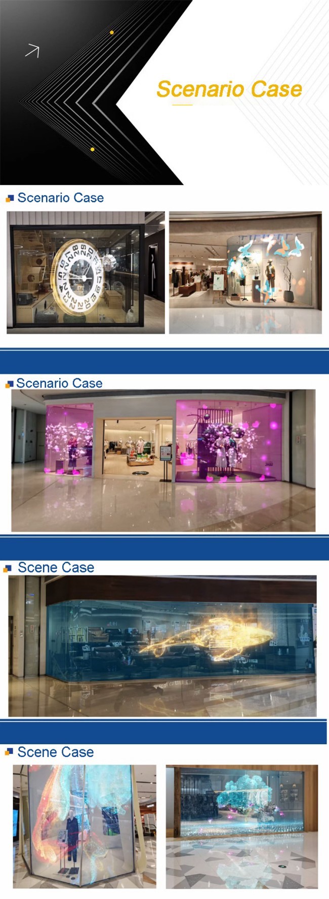 Customized New Technology P3.9 P7.8 1920HZ P10 Full Color HD Advertising Indoor Display Video LED Screen Transparent Glass