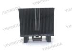 Black Nylon Square Foot Bristle Block , Auto Cutter Bristle for Gerber / Yin /