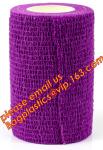 veterinary colored sport waterproof horse medical non-woven elastic cohesive