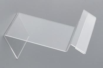 Buy cheap Clear Table Top Acrylic Sign Holder for Display , Shoes Display Holder from wholesalers