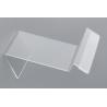 Buy cheap Clear Table Top Acrylic Sign Holder for Display , Shoes Display Holder from wholesalers