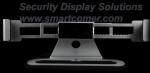 COMER security laptop locker notebook display bracket trade show equipments