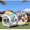 Buy cheap Outdoor Inflatable Bubble Tent Transparent Crystal Dome Inflatable Bubble Tent With Balloons For Wedding from wholesalers
