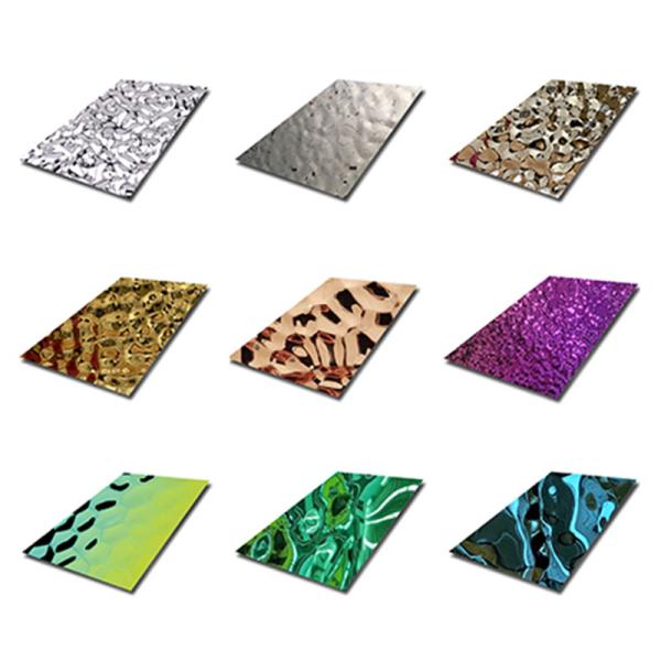 Buy cheap 201 304 Water Ripple Stainless Steel Sheet Decoration Ceiling And Wall from wholesalers