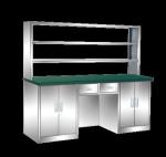 Hospital Equipments Stainless Steel Medical Table , Stainless Steel Work Table