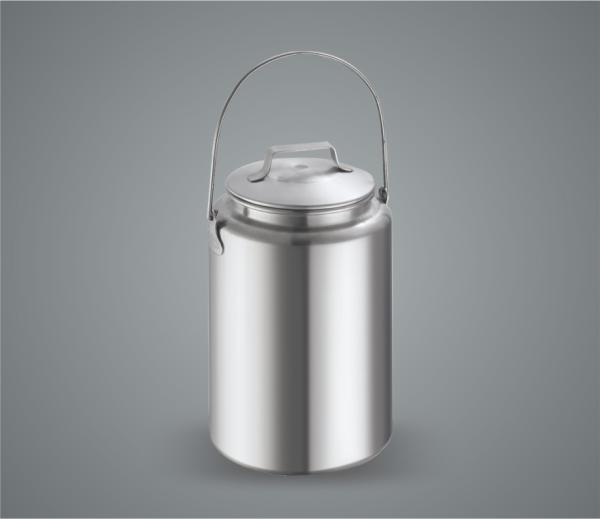 Buy cheap Sealing Stainless Steel Milking Machine Bucket Can Transport Industrial from wholesalers