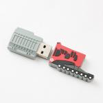 8M/s 2D Soft Custom Printed USB Drives 256GB Gift For Advertising