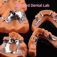 Buy cheap Printed CoCr Denture Skelete Chrome Metal Partial Denture Design product