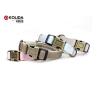Buy cheap Kolida Canvas Adjustable Dog Collar Traction Rope Pink / Brown / Blue / Grey from wholesalers