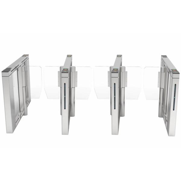 Buy cheap Automatic SUS316 Servo Motor Airport Swing Barrier Gate from wholesalers