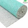 Buy cheap Soft Carpet Felt Underlay 4mm Felt Flooring Underlayment 720g/m2 With Green PE Film from wholesalers
