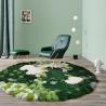 Buy cheap Pure Handmade Wool Green Moss Carpet 1000*830mm Modern Living Room Rugs from wholesalers
