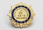Badge Type Custom Engraved Medals Zinc / Tin Alloy Material For Military Service