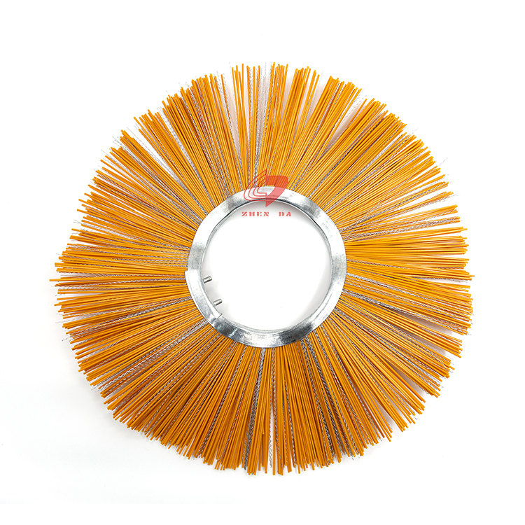 Hot-Salling Convoulted Street Sweeper Brush PP Steel Mixed Material