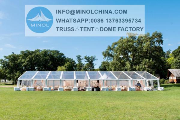 Buy cheap White PVC Hard Pressed Wedding Marquee Tent Large Capacity from wholesalers