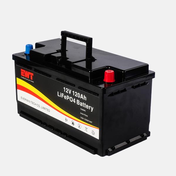Buy cheap Traveling Li Iron Phosphate Battery 120Ah 12.8V Lithium Ion LiFePO4 Battery from wholesalers