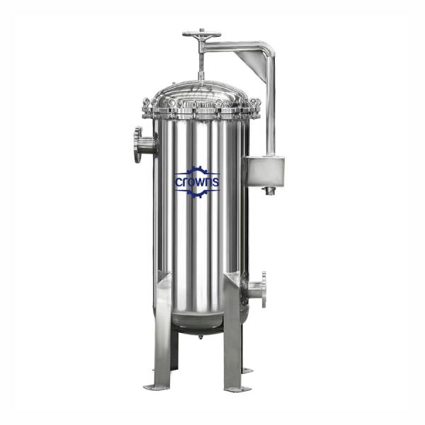 Stainless Steel Bag Filter Housing For Car Paint And Electrophoretic Paint