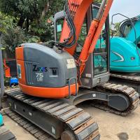 Buy cheap 0.4m3 High Work Efficiency 7000KG Hitachi ZX75U Excavator product