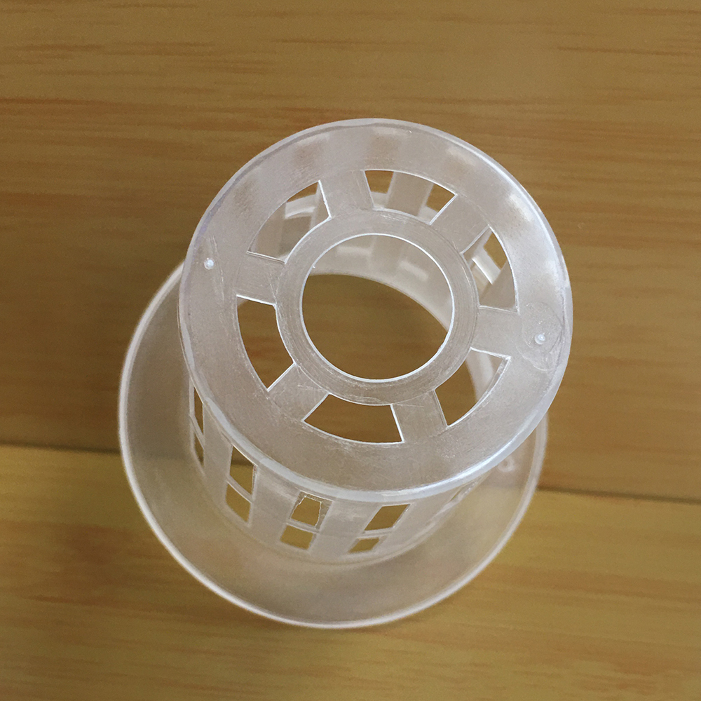 Clear or Black 2" 3" 4" Mesh Hydroponic Plant Pot Durable and Perfect for Hydroponics