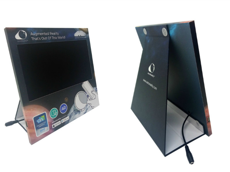 10.1 inch motion activated pop lcd display for retail,retail display videoplayer for shop